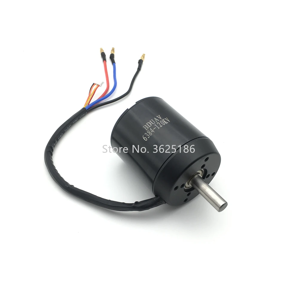6384 Brushless Motor Sensored - 6384 Motore brushless BLDC Outrunner 120KV