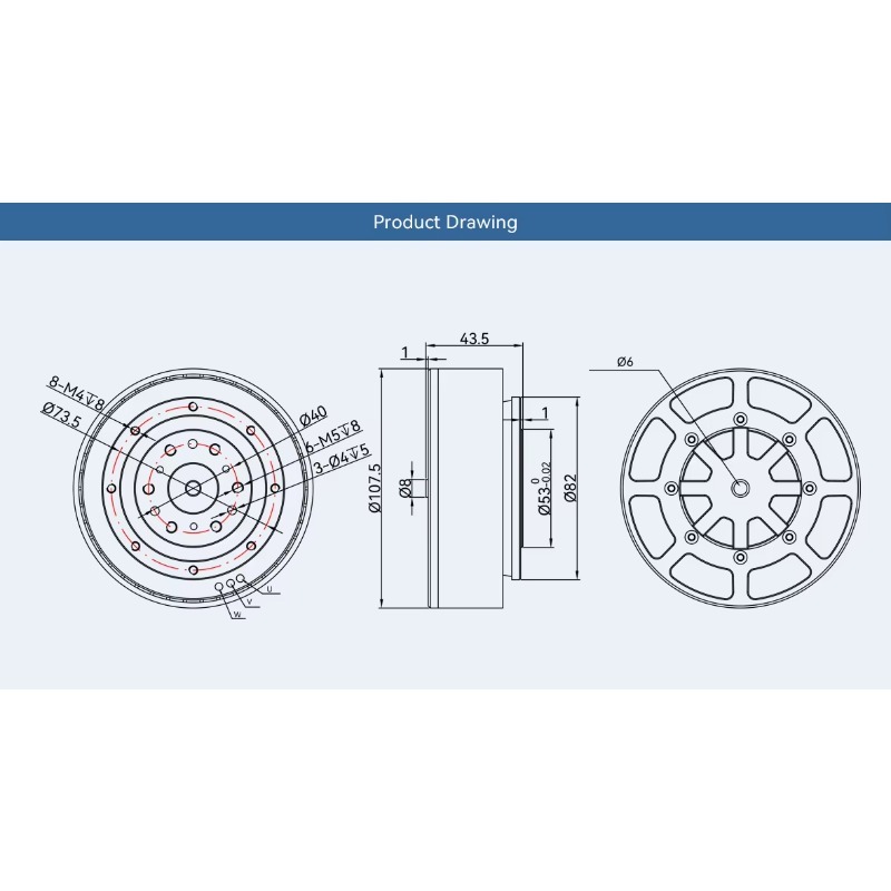 Motore Attuatore Robotico con  - Bldc Planetary Gear Motor 48V High Torque recensione e prezzo