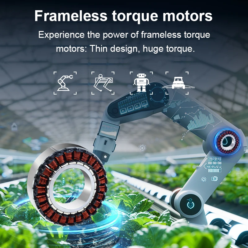 Motore BLDC Senza Telaio ad Al - Direct Drive Servo Motor Robotics recensione e prezzo
